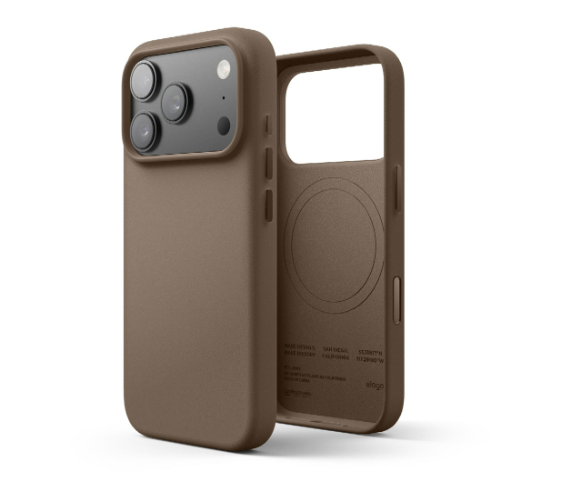 Elago MagSafe Leather Case do iPhone 17 PRO Taupe - 1360561 - zdjęcie
